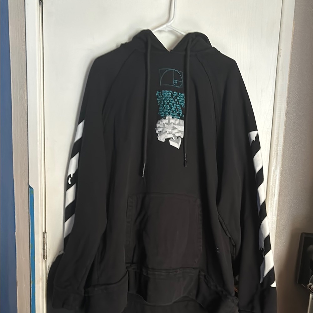 Off-White Hoodie dripping arrows